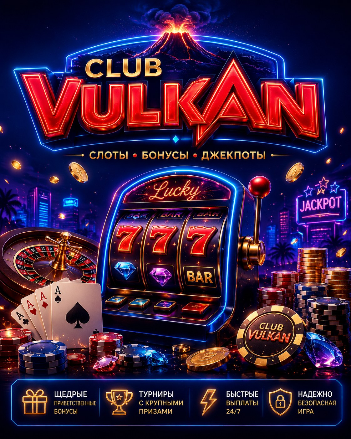 Постер Club Vulkan