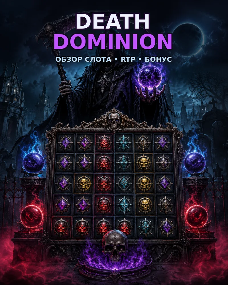 Death Dominion - Жнец, готическое кладбище и поле Scatter Pays