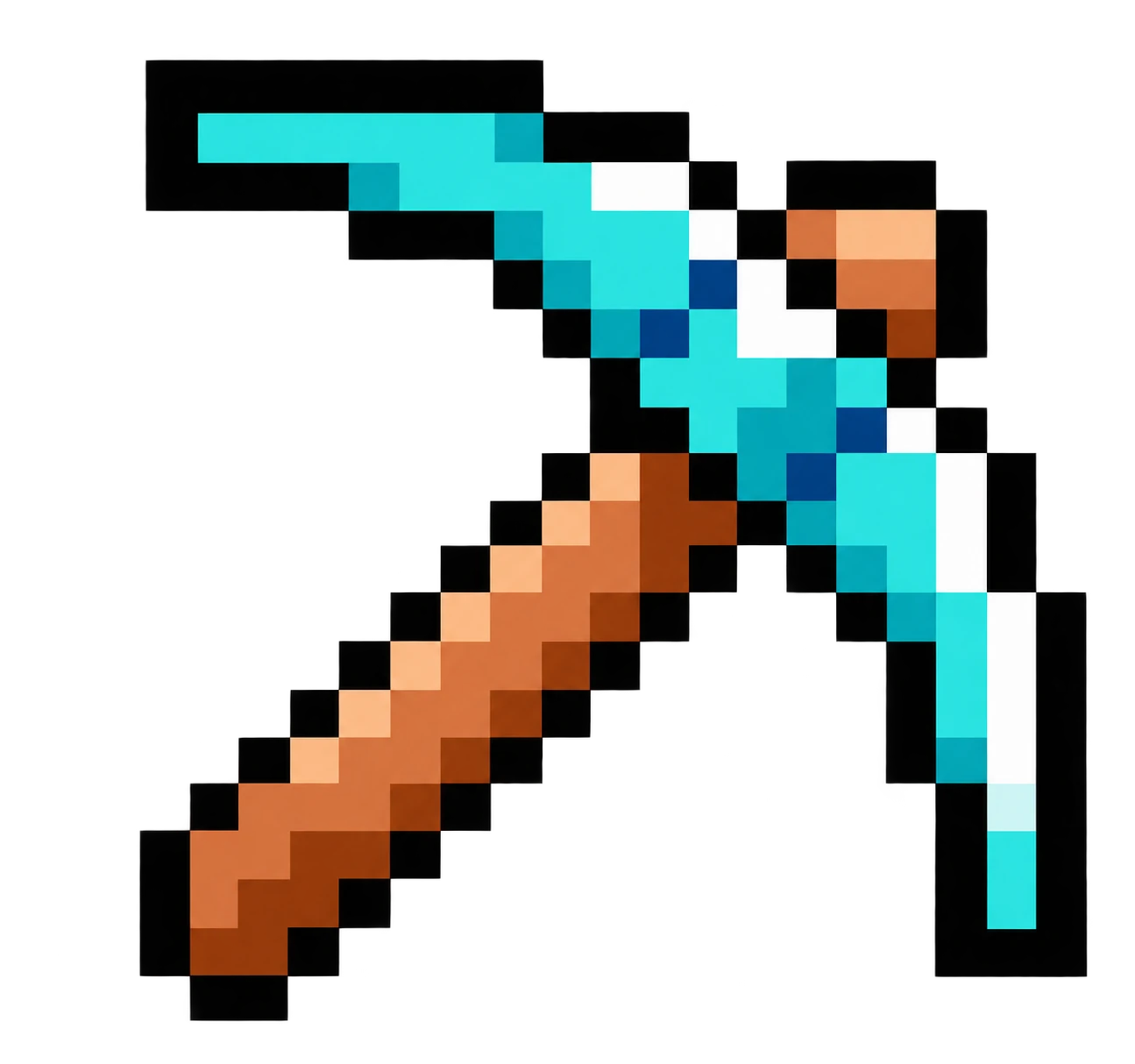 Алмазная кирка Falling Pickaxe