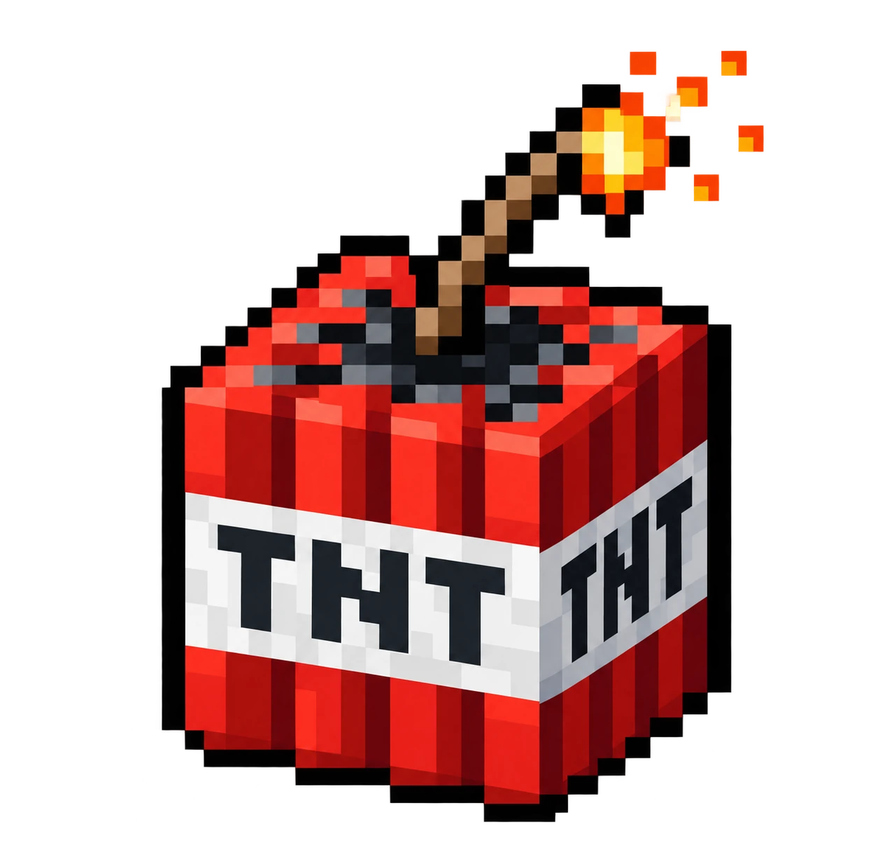TNT блок Falling Pickaxe