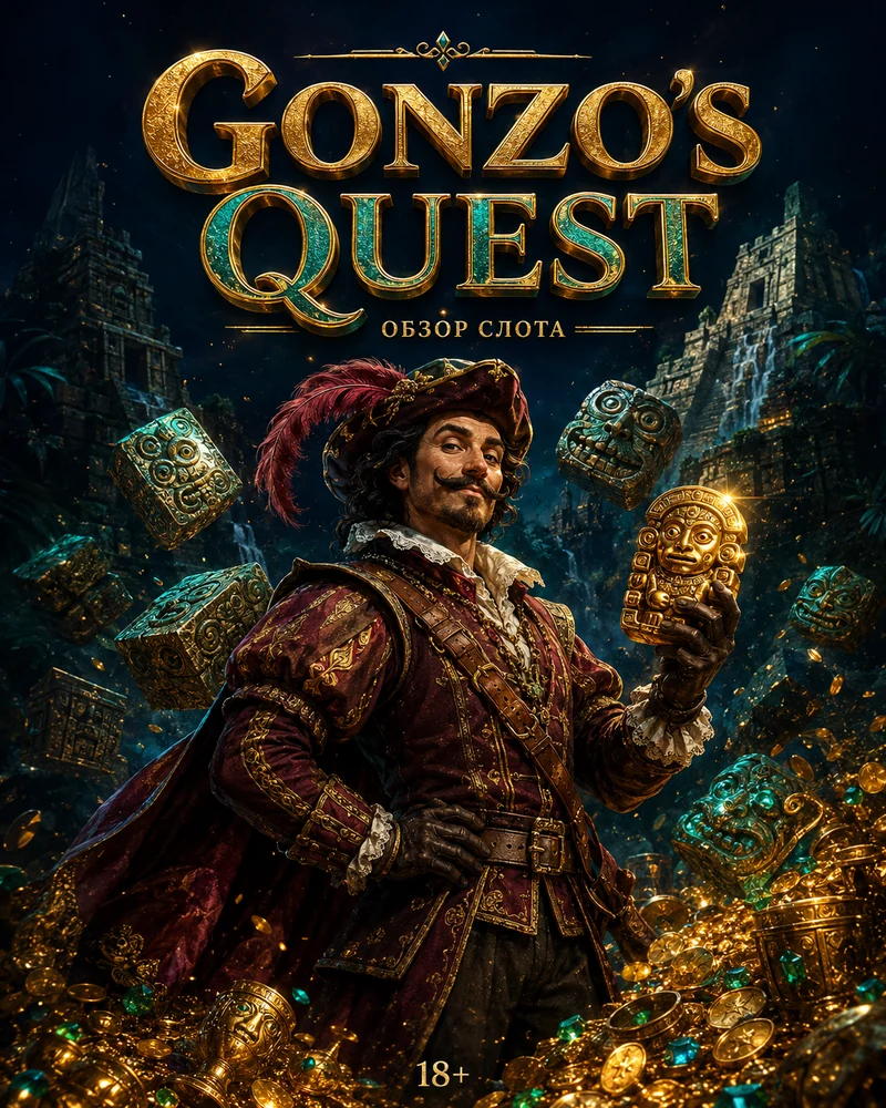 Gonzo’s Quest - экспедиция Гонзо к Эльдорадо