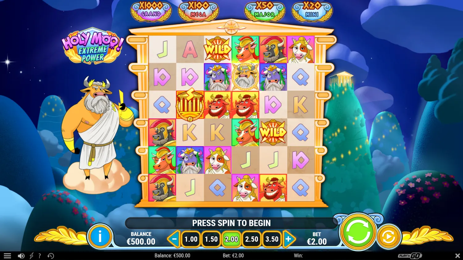 Игровое поле Holy Moo Extreme Power 6 на 6 и Collector Path