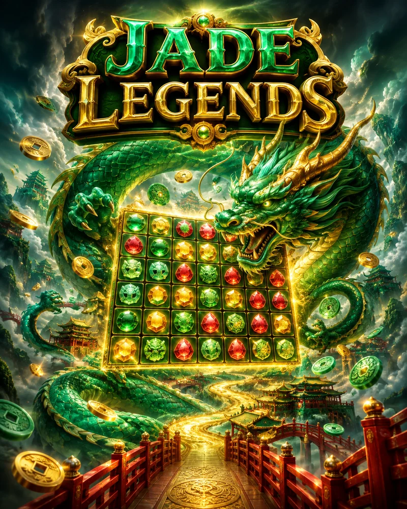 Jade Legends - нефритовый дракон, поле 7×7 и Coin Collect