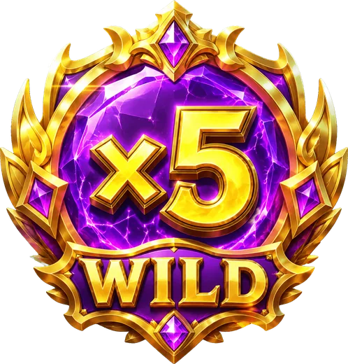 Эмблема Wild с множителем до пяти