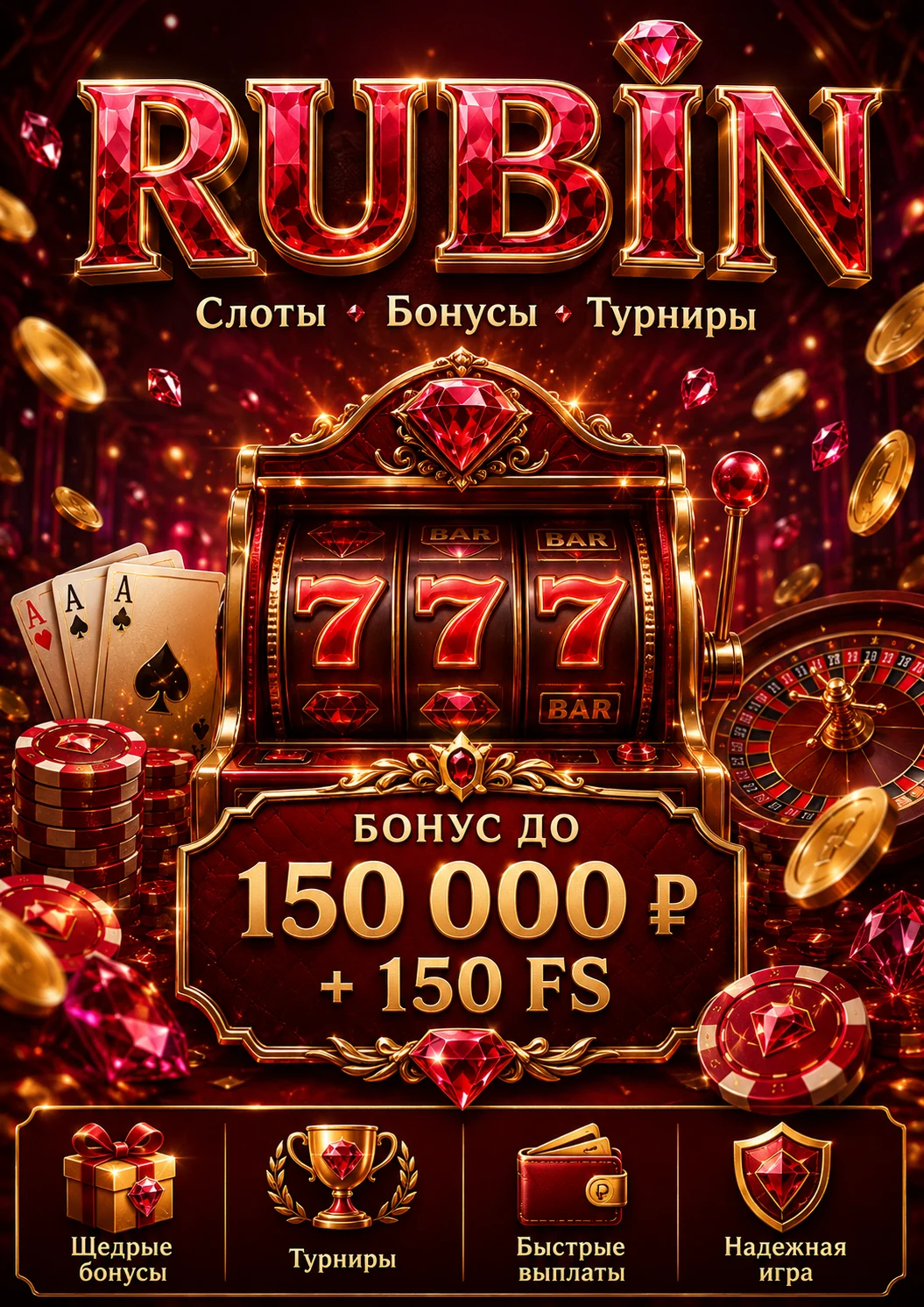 Постер Rubin Online Casino