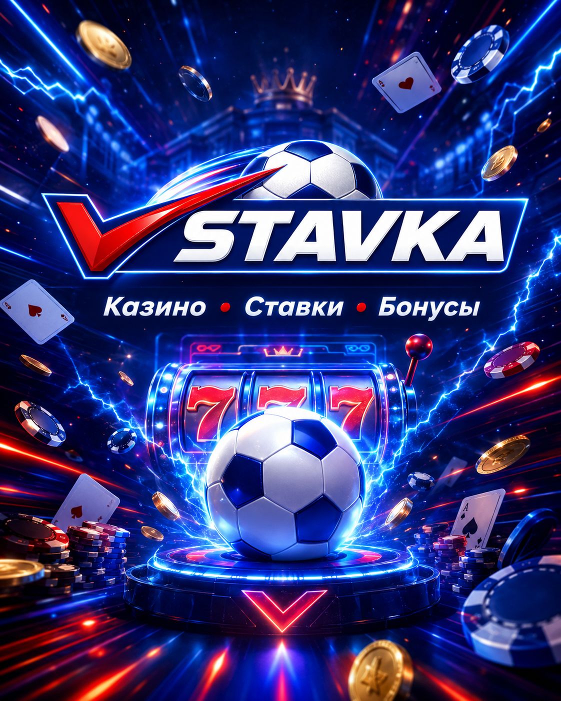 VStavka казино, ставки и бонусы